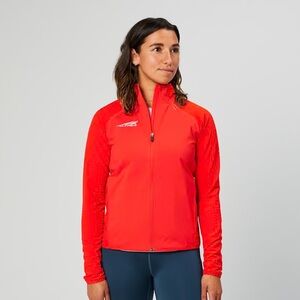 Altra Women's WOMEN'S CORE HYBRID wind JACKET Red Long Sleeve full zip xs size 0